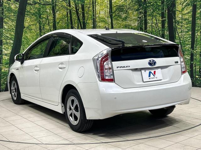 プリウス S 純正SDナビ バックカメラ 禁煙車 スマートキー HIDヘッド ビルトインETC オートライト オートエアコン Bluetooth CD DVD再生 フルセグ ステアリングスイッチ コーナーセンサー(17枚目)