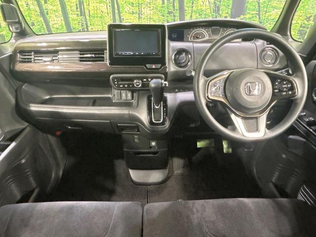Ｎ－ＢＯＸカスタム Ｇ・Ｌホンダセンシング　禁煙車　ＳＤナビ　バックカメラ　ホンダセンシング　電動スライドドア　ＬＥＤヘッドライト　レーダークルーズコントロール　オートライト　スマートキー　Ｂｌｕｅｔｏｏｔｈ再生　ＤＶＤ／ＣＤ再生（2枚目）