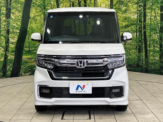 N-BOXカスタム EXターボ ターボ 両側電動ドア 純正8型SDナビ バックカメラ ホンダセンシング ハーフレザーシート 禁煙車 ドラレコ コーナーセンサー スマートキー LEDヘッド ビルトインETC 純正15インチアルミ(14枚目)