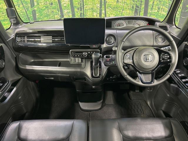 Ｎ－ＢＯＸカスタム Ｌターボ　アルパイン９型ＤＡ　禁煙車　両側電動スライドドア　ホンダセンシング　シートヒーター　バックカメラ　Ｂｌｕｅｔｏｏｔｈ　ＥＴＣ　ＬＥＤヘッドランプ　純正１５インチアルミ　アダプティブクルーズ（2枚目）