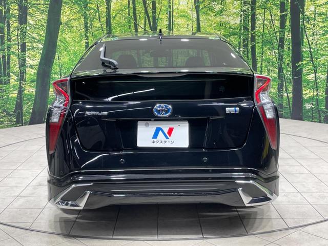 プリウス Ａツーリングセレクション　モデリスタエアロ　純正９型ナビ　バックカメラ　衝突軽減システム　レーダークルーズ　禁煙車　レザーシート　シートヒーター　シートエアコン　スマートキー　ＬＥＤｈっ度　ＥＴＣ　ブラインドスポットモニター（15枚目）