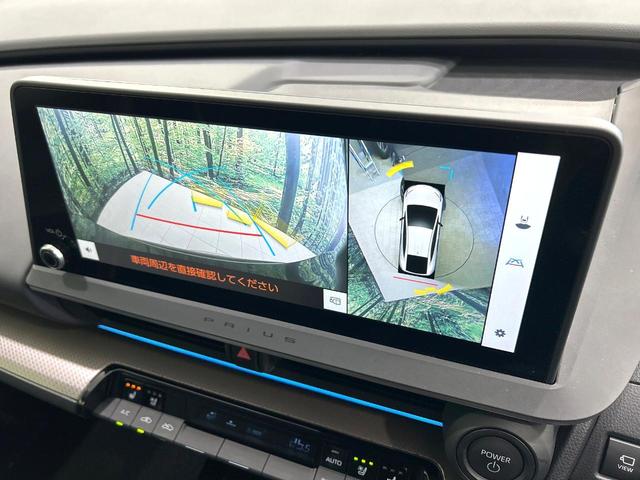 プリウス Ｚ　モデリスタエアロ　パノラマルーフ　全周囲カメラ　純正１２．３型ディスプレイオーディオ　セーフティセンス　合皮シート　ＬＥＤヘッド　デジタルインナーミラー　ＥＴＣ　パワーシート　パワーバックドア　禁煙車（6枚目）