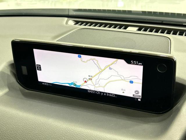 ＭＸ－３０ ベースグレード　メーカー８型ナビ　全周囲カメラ　ＢＯＳＥサウンド　ｉ－アクティブセンス　レーダークルーズ　禁煙車　シートヒーター　ハーフレザー　パワーシート　スマートキー　ＬＥＤヘッド　純正ＯＰ１８インチＡＷ（28枚目）