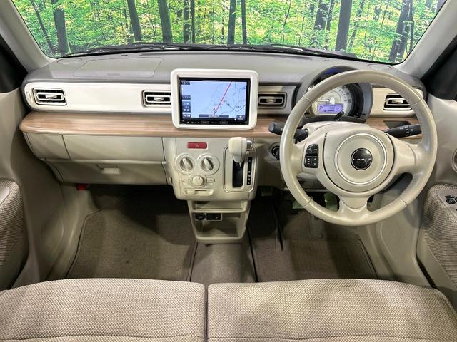 アルトラパン Ｓ　２トーンカラー　純正８型ナビ　全周囲カメラ　デュアルセンサーブレーキ　シ－トヒ－タ－　ドラレコ　ＥＴＣ　ＨＩＤヘッドライト　スマートキー　Ｂｌｕｅｔｏｏｔｈ　禁煙車　ワンオーナー（2枚目）