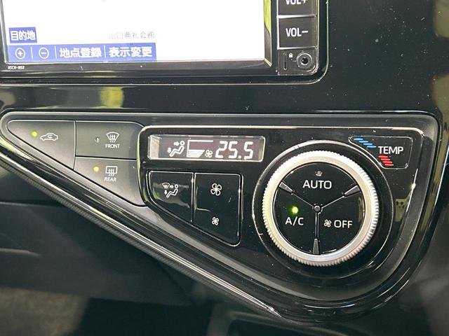 アクア Ｓスタイルブラック　純正ＳＤナビ　全周囲カメラ　衝突被害軽減システム　禁煙車　コーナーセンサー　スマートキー　ＬＥＤヘッド　ワンオーナー　オートライト　オートエアコン　Ｂｌｕｅｔｏｏｔｈ　ＣＤ　ＤＶＤ再生　フルセグ（7枚目）