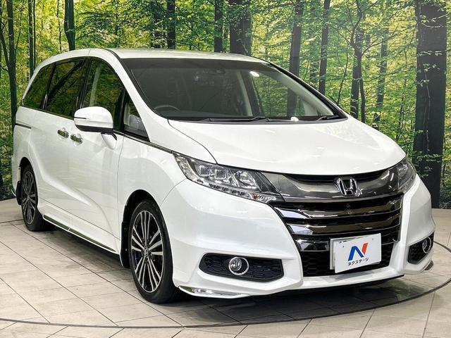 オデッセイ アブソルート・EX 両側パワスラ 後席モニター 純正ナビ 全周囲カメラ ホンダセンシング アダプティブクルーズコントロール BSM ハーフレザー パワーシート LEDヘッド ETC 純正18アルミ ワンオーナー 禁煙車(61枚目)