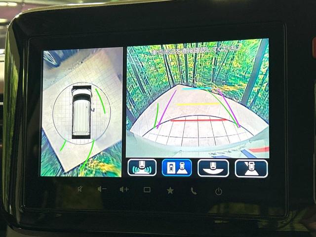 スペーシアカスタム ハイブリッドＸＳ　届出済未使用車　純正９型ナビ　全周囲カメラ　両側パワスラ　シ－トヒ－タ－　セ－フティサポート　アダプティブクルーズコントロール　ＬＥＤヘッドライト　ヘッドアップディスプレイ　禁煙車（4枚目）