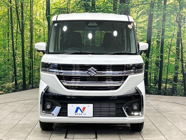 スペーシアカスタム ハイブリッドＸＳ　届出済未使用車　純正９型ナビ　全周囲カメラ　両側パワスラ　シ－トヒ－タ－　セ－フティサポート　アダプティブクルーズコントロール　ＬＥＤヘッドライト　ヘッドアップディスプレイ　禁煙車（14枚目）