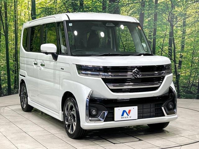 スペーシアカスタム ハイブリッドＸＳ　届出済未使用車　純正９型ナビ　全周囲カメラ　両側パワスラ　シ－トヒ－タ－　セ－フティサポート　アダプティブクルーズコントロール　ＬＥＤヘッドライト　ヘッドアップディスプレイ　禁煙車（16枚目）