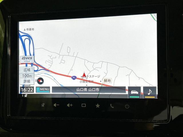 スペーシアカスタム ハイブリッドＸＳ　届出済未使用車　純正９型ナビ　全周囲カメラ　両側パワスラ　シ－トヒ－タ－　セ－フティサポート　アダプティブクルーズコントロール　ＬＥＤヘッドライト　ヘッドアップディスプレイ　禁煙車（22枚目）