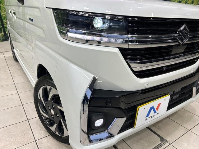 スペーシアカスタム ハイブリッドＸＳ　届出済未使用車　純正９型ナビ　全周囲カメラ　両側パワスラ　シ－トヒ－タ－　セ－フティサポート　アダプティブクルーズコントロール　ＬＥＤヘッドライト　ヘッドアップディスプレイ　禁煙車（59枚目）