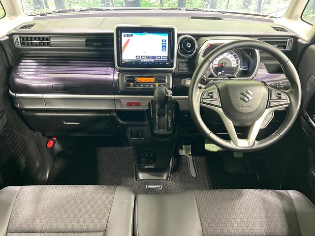 スペーシアカスタム ハイブリッドXSターボ 2トーンカラー 純正8型ナビ バックカメラ 両側パワスラ セ-フティサポート アダプティブクルーズコントロール LEDヘッドライト ドラレコ ETC Bluetooth 禁煙車 ワンオーナー(2枚目)