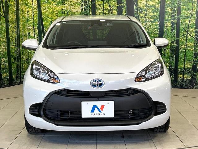 アクア X 純正ナビ 全周囲カメラ セ-フティセンス レーダークルーズコントロール スマートキー LEDヘッドライト ドラレコ ETC Bluetooth クリアランスソナー 禁煙車 ワンオーナー(14枚目)