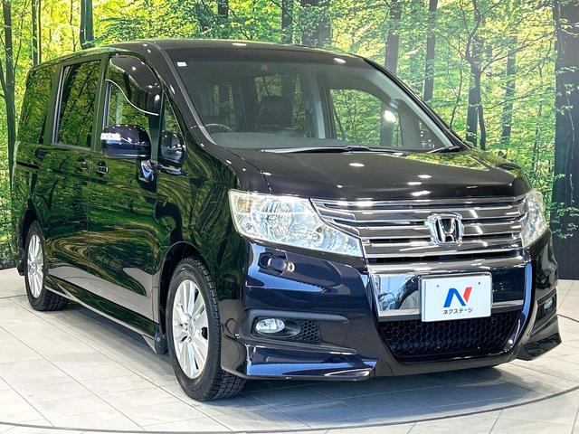 ステップワゴンスパーダ Z 純正ナビ フリップダウンモニター バックカメラ 両側パワスラ スマートキー ETC HIDヘッドライト 純正16インチAW CD/DVD再生 フルセグ 革巻きステアリング 禁煙車 ワンオーナー(17枚目)