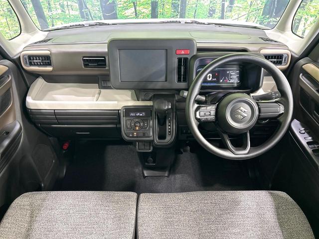 スペーシア ハイブリッドG 届出済未使用車 セ-フティサポート LEDヘッドライト スマートキー オ-トエアコン アイドリングストップ ステアリングスイッチ リアパーキングセンサー 電動格納ミラー 禁煙車(2枚目)