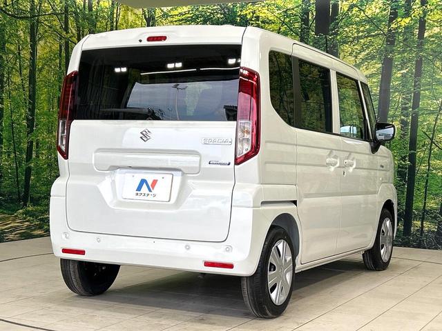 スペーシア ハイブリッドG 届出済未使用車 セ-フティサポート LEDヘッドライト スマートキー オ-トエアコン アイドリングストップ ステアリングスイッチ リアパーキングセンサー 電動格納ミラー 禁煙車(17枚目)