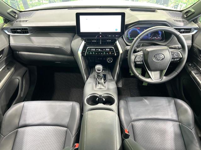 ハリアーハイブリッド Z レザーパッケージ 純正12.3型ナビ 全周囲カメラ JBLサウンドシステム デジタルインナーミラー シ-トベンチレ-ション 黒革シート パワーバックドア LEDヘッドライト ETC 禁煙車 ワンオーナー(2枚目)