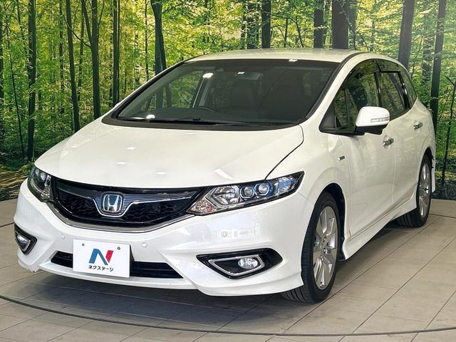 ジェイド ハイブリッドX 黒革シート 後席モニター メーカーナビ サイドカメラ バックカメラ ホンダセンシング アダプティブクルーズコントロール スマートキー LEDヘッドライト 純正17アルミ 誤発進抑制機能 ETC(17枚目)