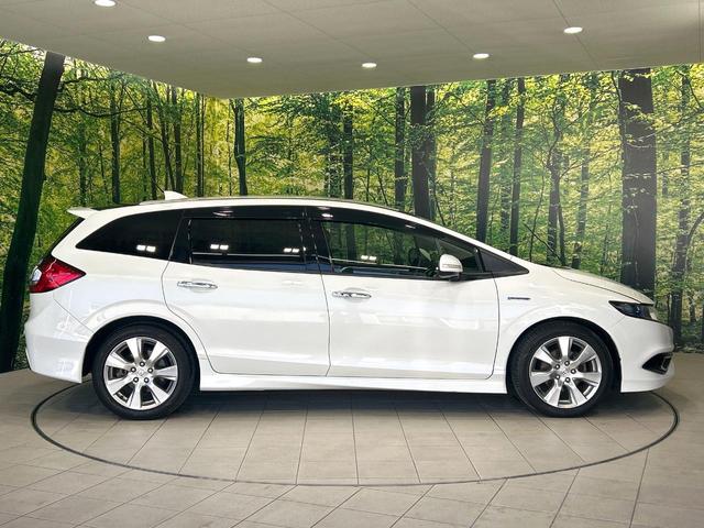 ジェイド ハイブリッドX 黒革シート 後席モニター メーカーナビ サイドカメラ バックカメラ ホンダセンシング アダプティブクルーズコントロール スマートキー LEDヘッドライト 純正17アルミ 誤発進抑制機能 ETC(57枚目)