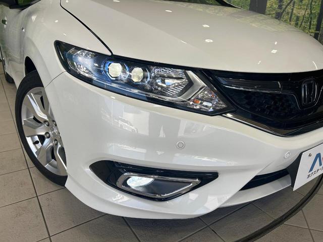 ジェイド ハイブリッドX 黒革シート 後席モニター メーカーナビ サイドカメラ バックカメラ ホンダセンシング アダプティブクルーズコントロール スマートキー LEDヘッドライト 純正17アルミ 誤発進抑制機能 ETC(60枚目)