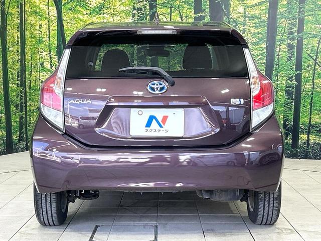アクア Ｓ　中期　純正ナビ　セ－フティセンス　スマートキー　ＥＴＣ　純正ＯＰ１５インチＡＷ　オートハイビーム　オートライト　オートエアコン　Ｂｌｕｅｔｏｏｔｈ　ＣＤ／ＤＶＤ再生　地デジ　禁煙車　ワンオーナー（15枚目）