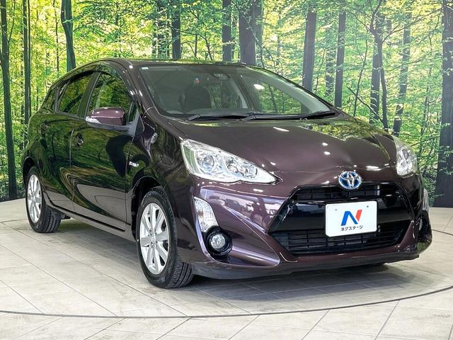 アクア Ｓ　中期　純正ナビ　セ－フティセンス　スマートキー　ＥＴＣ　純正ＯＰ１５インチＡＷ　オートハイビーム　オートライト　オートエアコン　Ｂｌｕｅｔｏｏｔｈ　ＣＤ／ＤＶＤ再生　地デジ　禁煙車　ワンオーナー（16枚目）