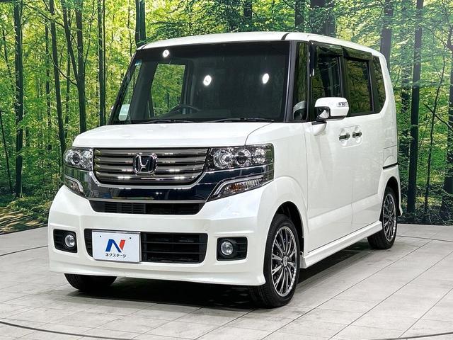 Ｎ－ＢＯＸカスタム Ｇ・ターボパッケージ　ナビ　バックカメラ　両側パワスラ　クルーズコントロール　ＨＩＤヘッドライト　スマートキー　ＥＴＣ　純正１５インチＡＷ　オートエアコン　ＣＤ／ＤＶＤ再生　革巻きステアリング　禁煙車　ワンオーナー（28枚目）