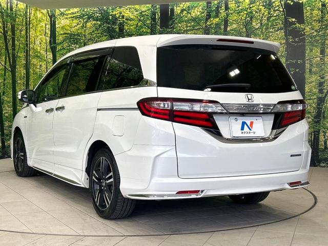 オデッセイハイブリッド ハイブリッドアブソルート・ホンダセンシングＥＸパック　純正ナビ　フリップダウンモニター　バックカメラ　両側パワスラ　ホンダセンシング　アダプティブクルーズコントロール　ドラレコ　ＥＴＣ　ＬＥＤヘッドライト　ハーフレザーシート　純正１７インチＡＷ　禁煙車（32枚目）