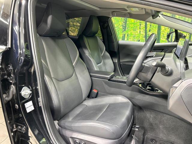 プリウス Ｚ　パノラマルーフ　モデリスタエアロ　純正１２．３型ナビ　全周囲カメラ　シ－トベンチレ－ション　セ－フティセンス　レーダークルーズコントロール　ブラインドスポットモニター　ステアリングヒータ－　禁煙車（9枚目）