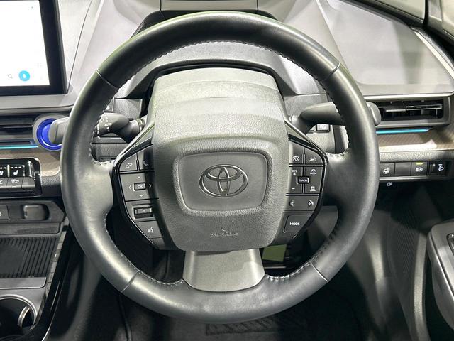 プリウス Ｚ　パノラマルーフ　モデリスタエアロ　純正１２．３型ナビ　全周囲カメラ　シ－トベンチレ－ション　セ－フティセンス　レーダークルーズコントロール　ブラインドスポットモニター　ステアリングヒータ－　禁煙車（12枚目）