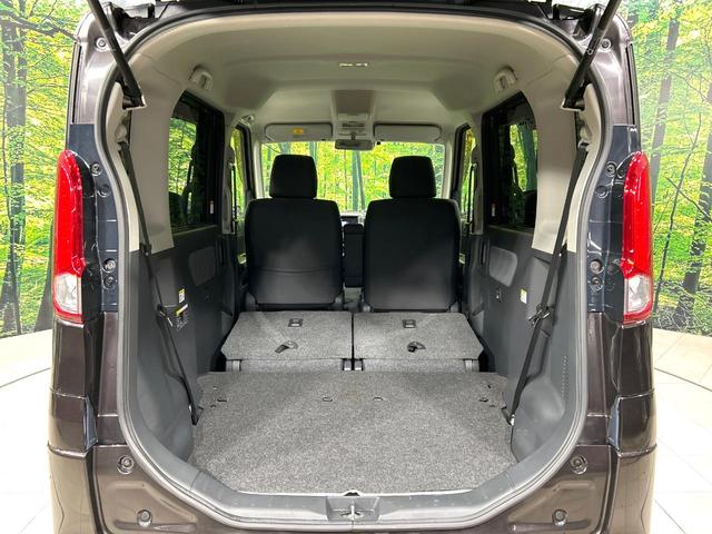 普段のお買い物や通勤、送迎等に十分な荷室スペースを確保しております。セカンドシートを倒すと、大きな荷物の積載も可能です♪