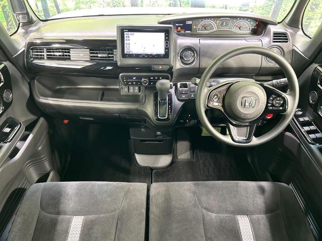 Ｎ－ＢＯＸカスタム Ｌ　後期　純正ナビ　バックカメラ　電動スライドドア　シ－トヒ－タ－　ホンダセンシング　アダプティブクルーズコントロール　ドラレコ　ＥＴＣ　ＬＥＤヘッドライト　禁煙車　ワンオーナー（2枚目）