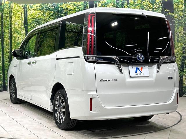 エスクァイア ハイブリッドXi 後期 純正9型ナビ フリップダウンモニター バックカメラ 電動スライドドア シ-トヒ-タ- セ-フティセンス クルーズコントロール ドラレコ ETC Bluetooth 禁煙車 ワンオーナー(26枚目)