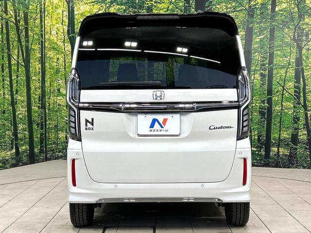Ｎ－ＢＯＸカスタム Ｌターボ　後期　２トーンカラー　純正８型ナビ　フリップダウンモニター　バックカメラ　両側パワスラ　シ－トヒ－タ－　ドラレコ　ＥＴＣ　ＬＥＤヘッドライト　Ｂｌｕｅｔｏｏｔｈ　禁煙車　ワンオーナー（15枚目）