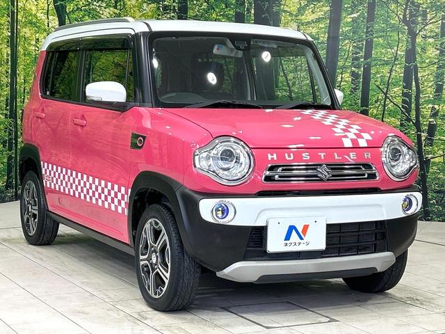 ハスラー Xターボ ターボ 2トーンカラー ナビ バックカメラ レ-ダ-ブレ-キサポート シ-トヒ-タ- スマートキー ETC HIDヘッドライト アイドリングストップ Bluetooth 禁煙車 ワンオーナー(17枚目)