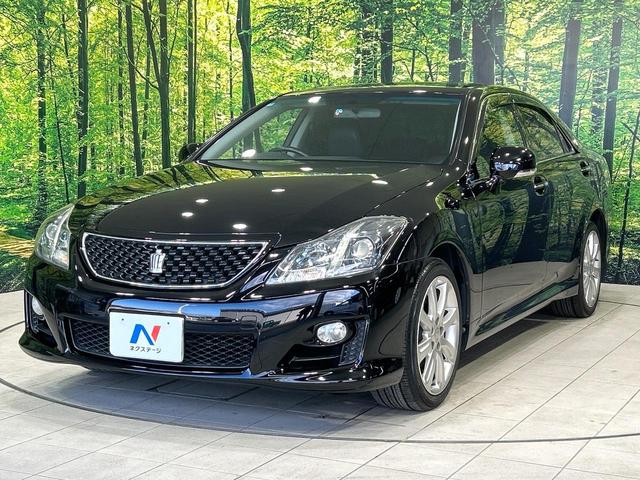 クラウン ２．５アスリート　アニバーサリーエディション　サンルーフ　メ－カ－ナビ　バックカメラ　黒革シート　シ－トベンチレ－ション　パワーシート　クルーズコントロール　ＨＩＤヘッドライト　純正１８インチＡＷ　禁煙車　ワンオーナー（26枚目）