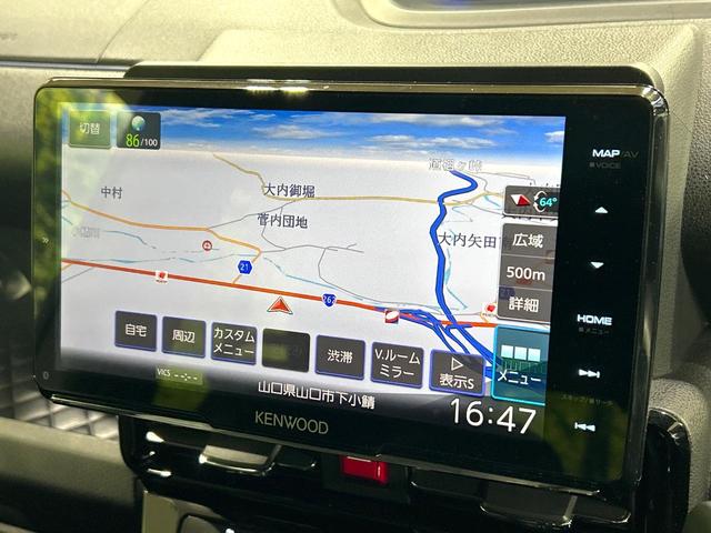 タント カスタムＲＳ　９型ナビ　全周囲カメラ　両側パワスラ　シ－トヒ－タ－　ハ－フレザ－シ－ト　スマートアシスト　アダプティブクルーズコントロール　ドラレコ　ＥＴＣ　ＬＥＤヘッドライト　禁煙車　ワンオーナー（3枚目）