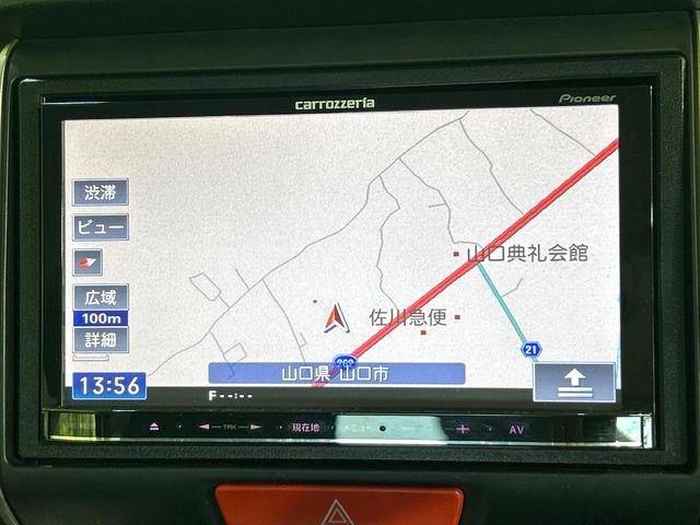 Ｎ－ＢＯＸカスタム Ｇ・ターボパッケージ　ナビ　両側パワスラ　クルーズコントロール　ＨＩＤヘッドライト　スマートキー　オ－トエアコン　Ｂｌｕｅｔｏｏｔｈ　純正１５インチＡＷ　革巻きステアリング　オートライト　禁煙車　ワンオーナー（3枚目）