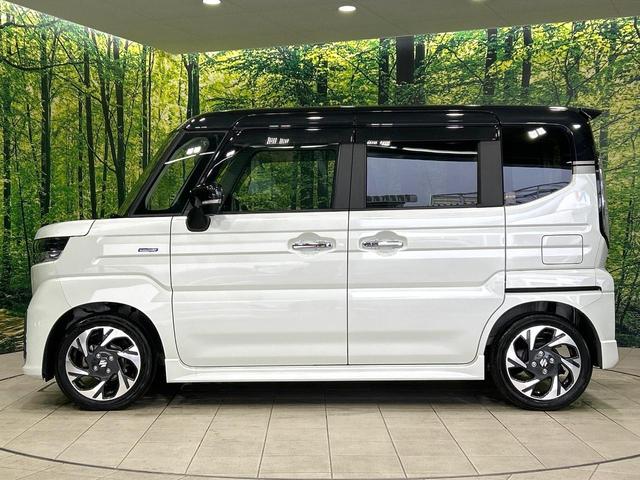 スペーシアカスタム ハイブリッドＸＳ　２トーンカラー　純正９型ナビ　全周囲カメラ　両側パワスラ　シ－トヒ－タ－　ハ－フレザ－シ－ト　セ－フティサポート　アダプティブクルーズコントロール　Ｂｌｕｅｔｏｏｔｈ　禁煙車　ワンオーナー（23枚目）