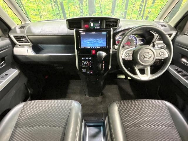 トール カスタムＧ　ターボ　純正９型ナビ　全周囲カメラ　両側パワスラ　スマートアシスト　アダプティブクルーズコントロール　ドラレコ　ＥＴＣ　ハ－フレザ－シ－ト　ＬＥＤヘッドライト　禁煙車　ワンオーナー（2枚目）
