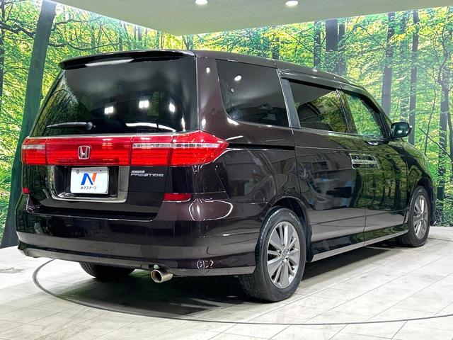 エリシオンプレステージ S メ-カ-ナビ バックカメラ 両側パワスラ ドラレコ ETC ハ-フレザ-シ-ト HIDヘッドライト スマートキー リアオ-トエアコン 禁煙車 ワンオーナー(18枚目)