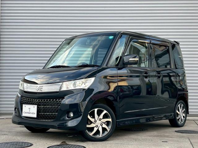 パレットＳＷ ＸＳ　整備付　社外メモリーナビ　バックカメラ　Ｂｌｕｅｔｏｏｔｈ　ＤＶＤ再生　前後ドラレコ　片側パワースライドドア　プッシュスタート　スマートキー　ディスチャージヘッドライト　フォグ　純正１４ｉｎアルミ（2枚目）
