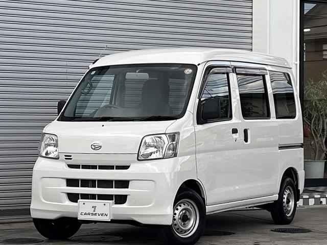 ハイゼットカーゴ DX 点検整備付 禁煙車 保証あり 社外メモリーナビ 地デジTV DVD再生 パワステ パワーウィンドウ 両側スライドドア(2枚目)