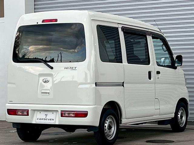 ハイゼットカーゴ DX 点検整備付 禁煙車 保証あり 社外メモリーナビ 地デジTV DVD再生 パワステ パワーウィンドウ 両側スライドドア(4枚目)