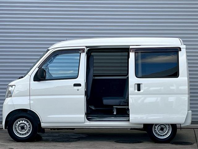 ハイゼットカーゴ DX 点検整備付 禁煙車 保証あり 社外メモリーナビ 地デジTV DVD再生 パワステ パワーウィンドウ 両側スライドドア(9枚目)