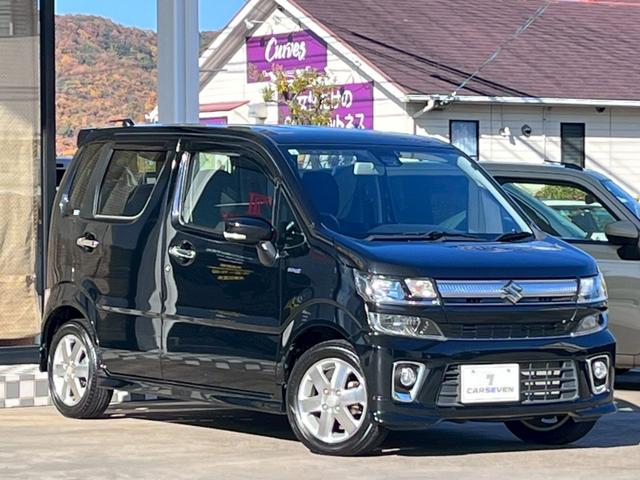 ワゴンR ハイブリッドFZ 整備付 保証付 禁煙車 衝突被害軽減ブレーキ ストラーダナビ 地デジ DVD再生 Bluetooth シートヒーター ベンチシート ETC スマートキー プッシュスタート クリアランスソナー(3枚目)
