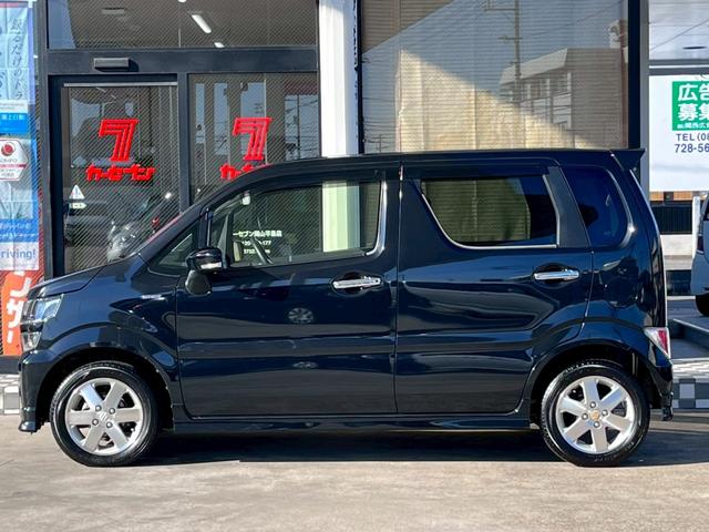 ワゴンR ハイブリッドFZ 整備付 保証付 禁煙車 衝突被害軽減ブレーキ ストラーダナビ 地デジ DVD再生 Bluetooth シートヒーター ベンチシート ETC スマートキー プッシュスタート クリアランスソナー(34枚目)