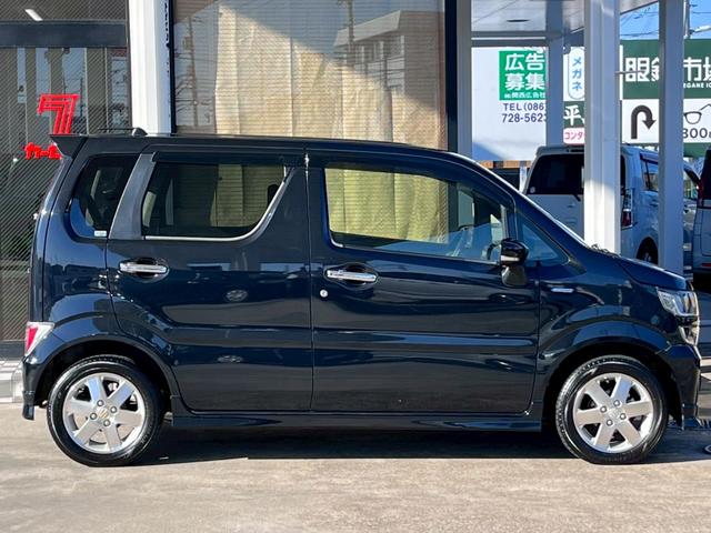 ワゴンR ハイブリッドFZ 整備付 保証付 禁煙車 衝突被害軽減ブレーキ ストラーダナビ 地デジ DVD再生 Bluetooth シートヒーター ベンチシート ETC スマートキー プッシュスタート クリアランスソナー(35枚目)