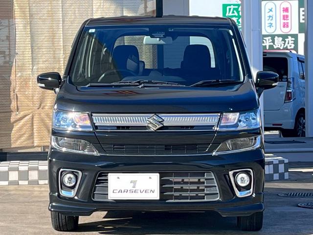 ワゴンR ハイブリッドFZ 整備付 保証付 禁煙車 衝突被害軽減ブレーキ ストラーダナビ 地デジ DVD再生 Bluetooth シートヒーター ベンチシート ETC スマートキー プッシュスタート クリアランスソナー(36枚目)