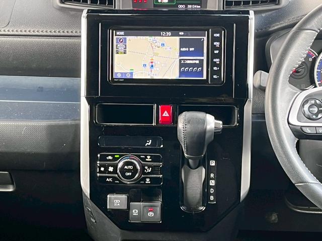 ルーミー カスタムG-T 整備付 保証継承 禁煙 衝突軽減ブレーキ 全周囲カメラ クリアランスソナー シートヒーター 純正SDナビ 地デジTV CD DVD Bluetooth LEDライト オートライト USB端子 ドラレコ(15枚目)